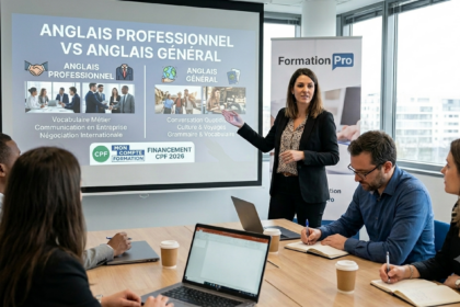 Anglais professionnel vs anglais général