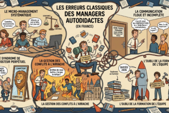 es managers autodidactes commettent souvent des erreurs invisibles : micro-management