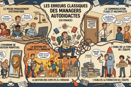 es managers autodidactes commettent souvent des erreurs invisibles : micro-management