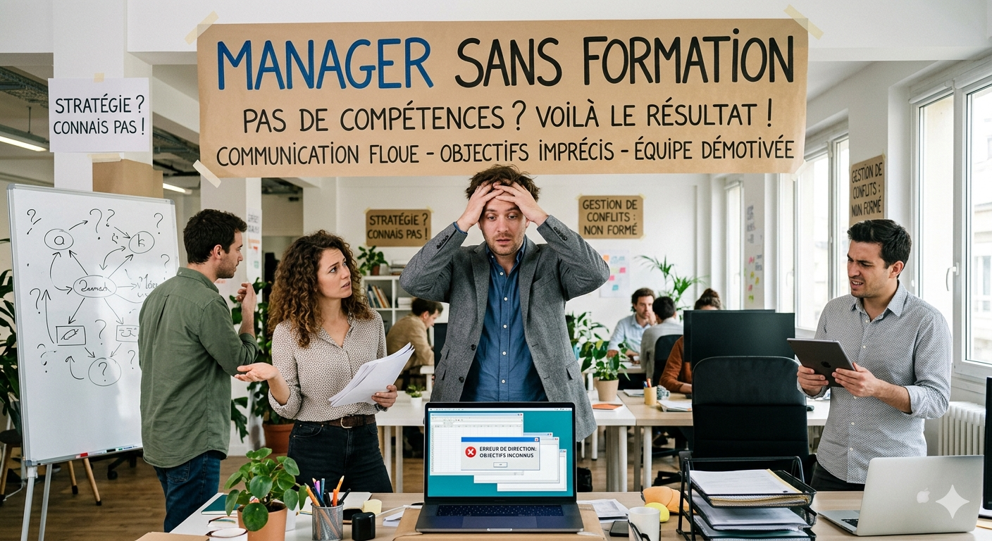 risques de manager sans formation