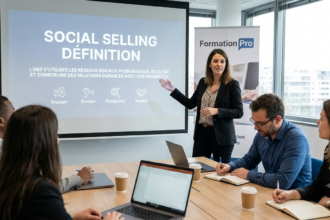 definition social selling
