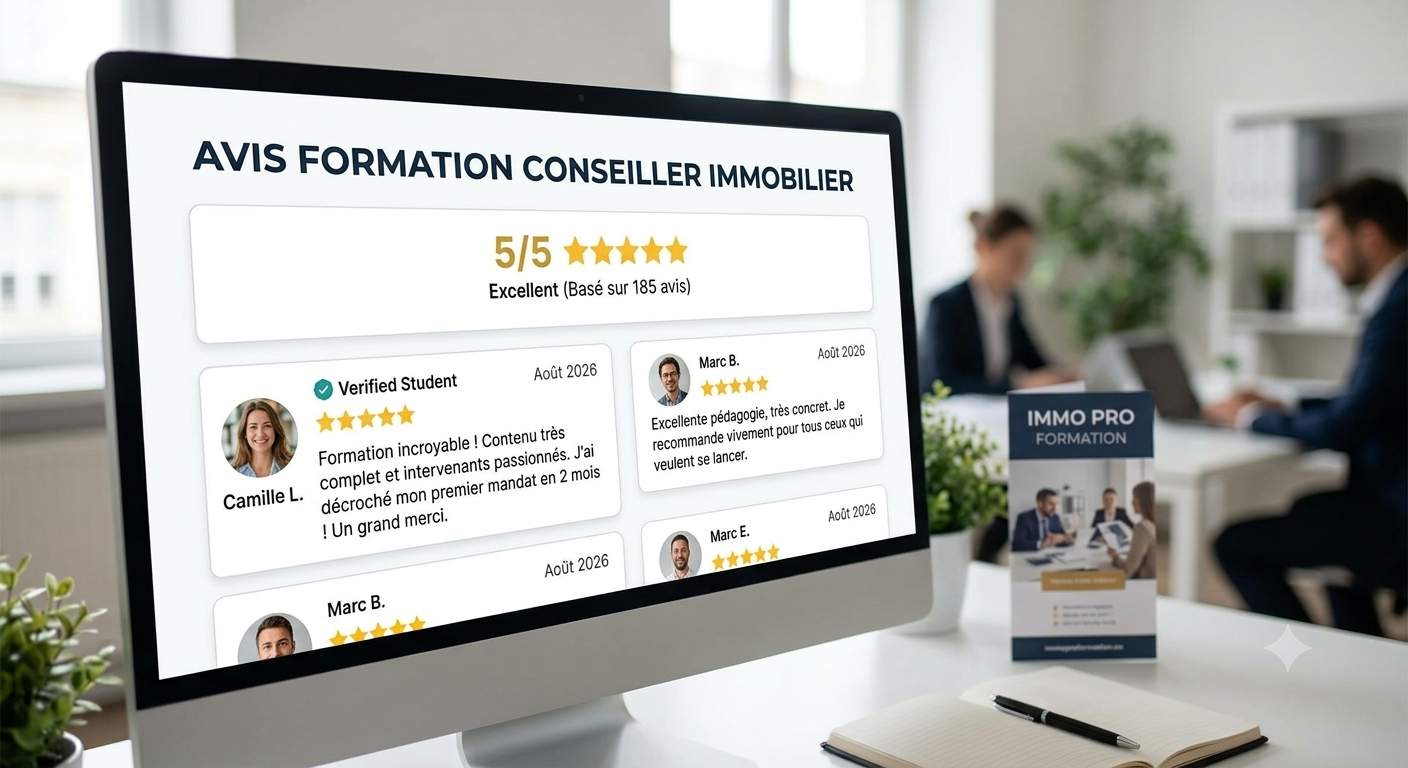 avis formation conseiller immobilier cpf